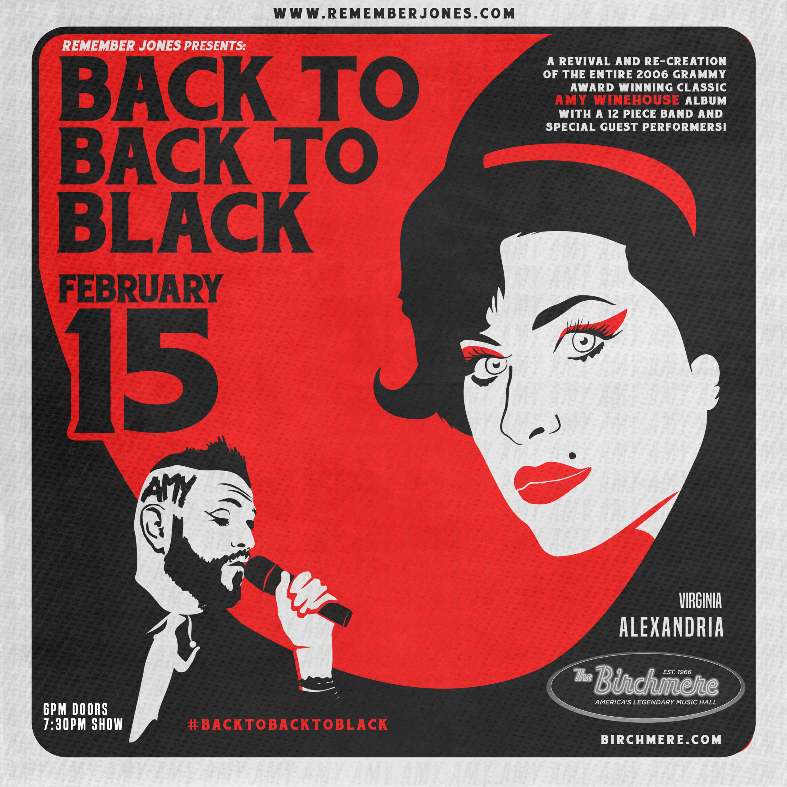 The Amy Winehouse Celebration: back to BACK TO BLACK - The Birchmere
